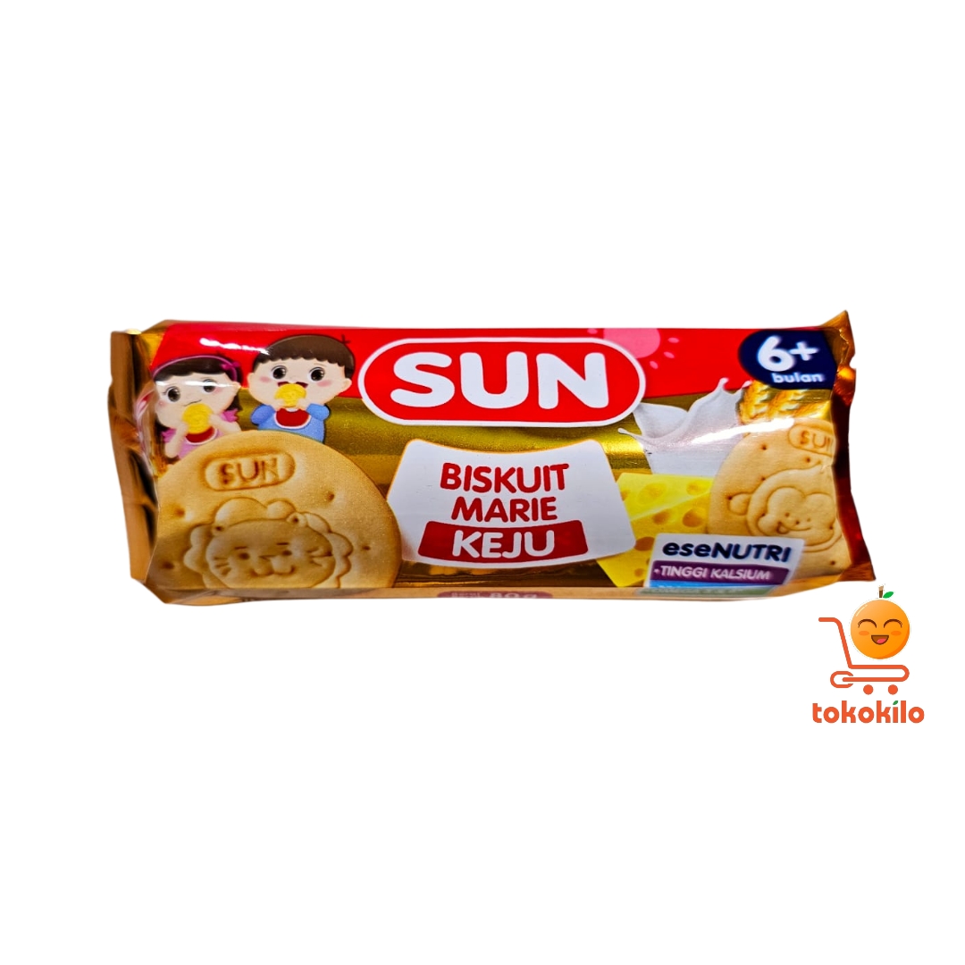 SUN Biskuit Marie Keju 6 bulan+ 80gr
