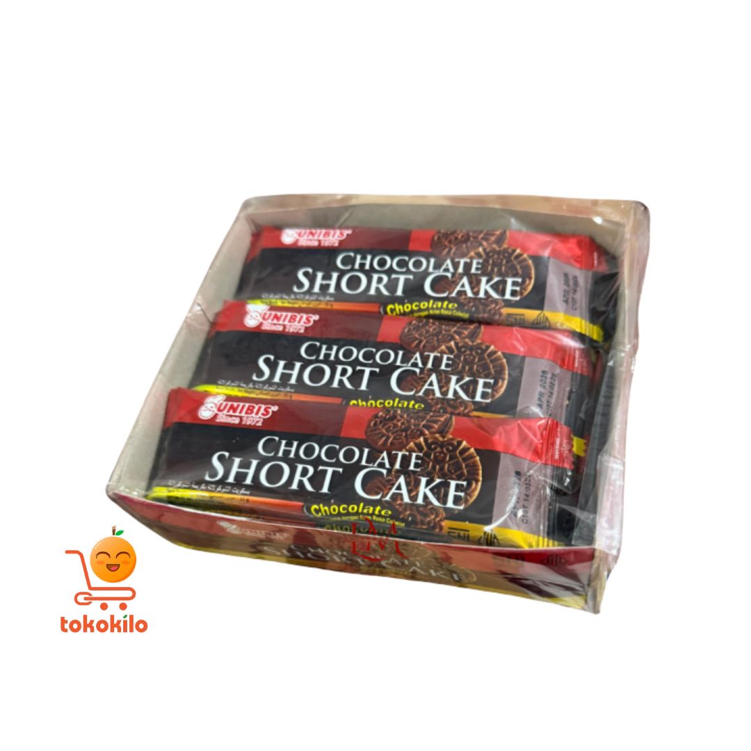 Unibis Chocolate Short Cake 31gr (1 Pack 12 Bks)