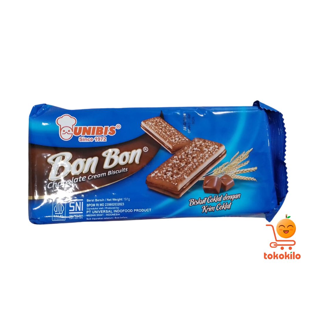 Unibis BonBon Chocolate Cream Biskuit 191gr