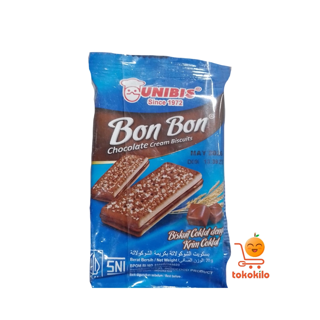 Unibis Bon Bon Chocolate Biscuits 20gr