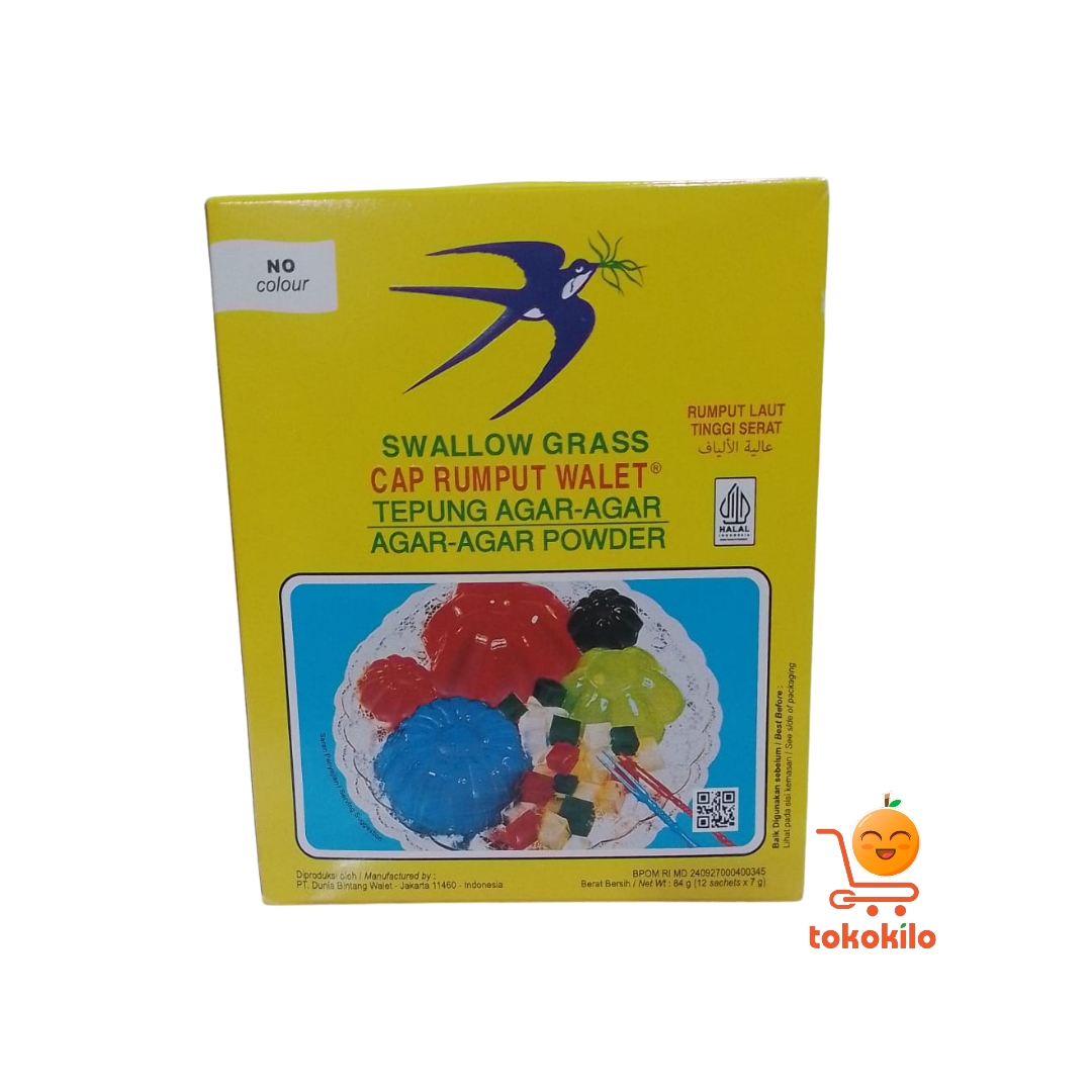 Bubuk AgarAgar Swallow CAP Rumput Walet 84gr