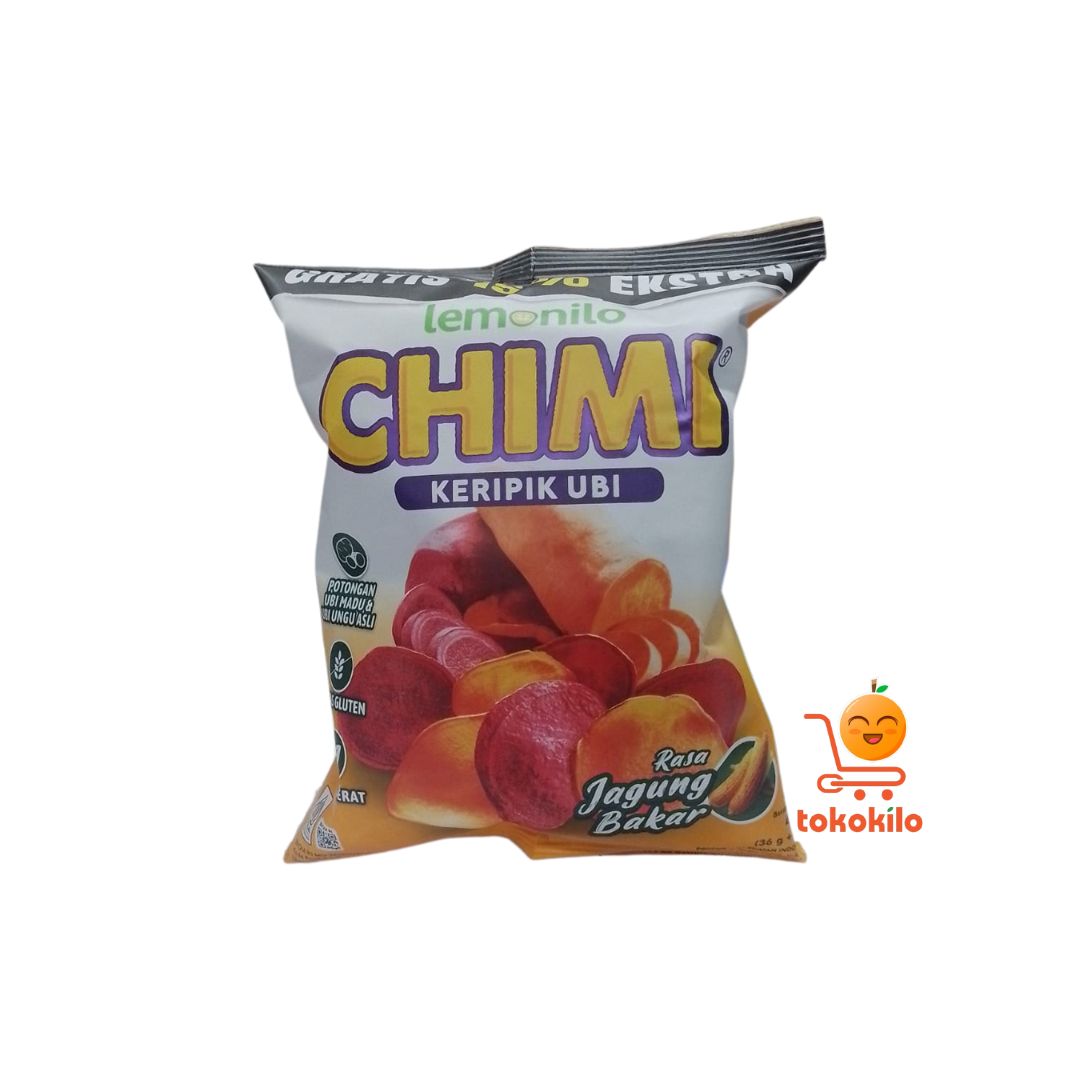 Lemonilo Chimi Keripik Ubi Rasa Karamel Mentega, Rasa Jagung Bakar 41gr
