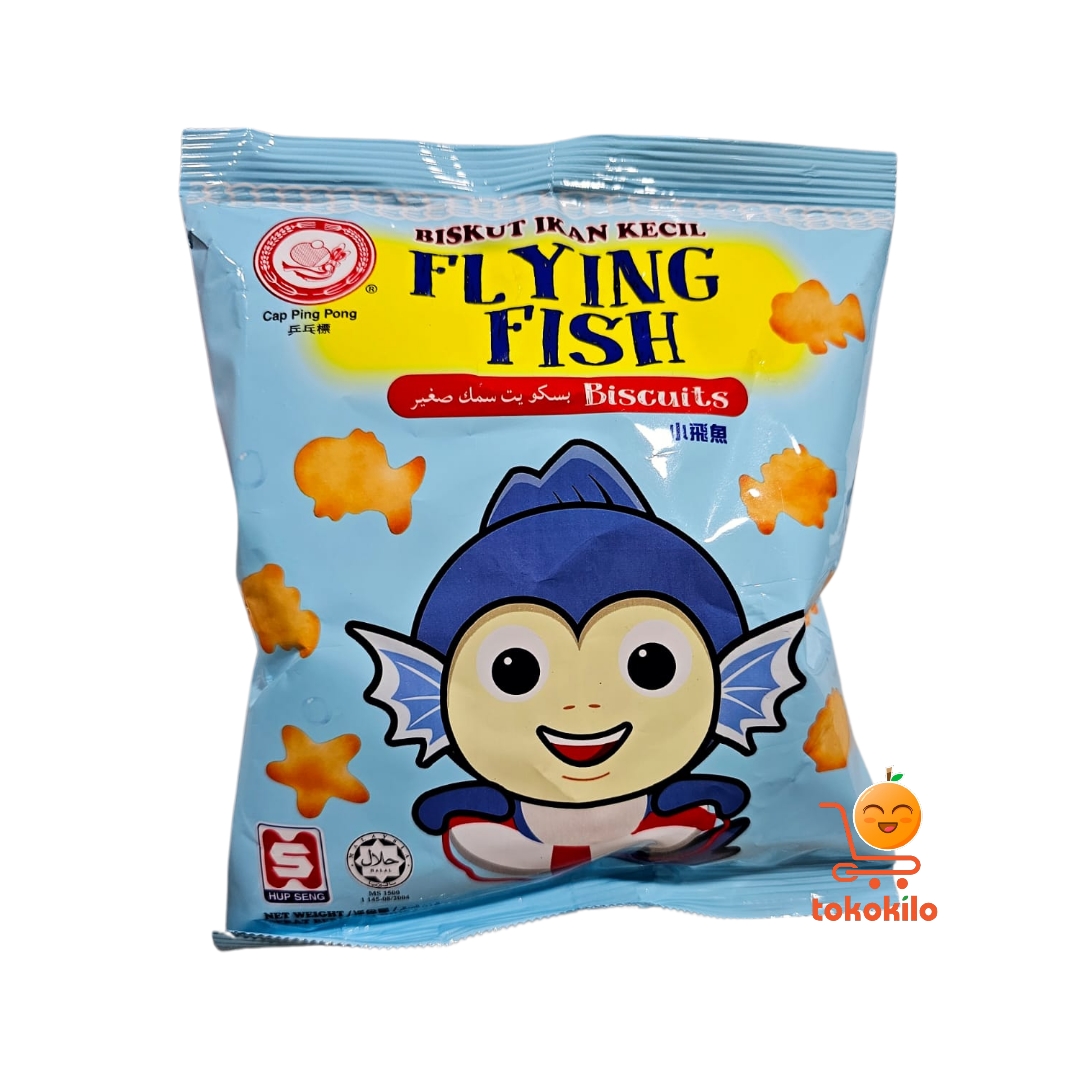Biskuit Hup Seng Flying Fish 90gr