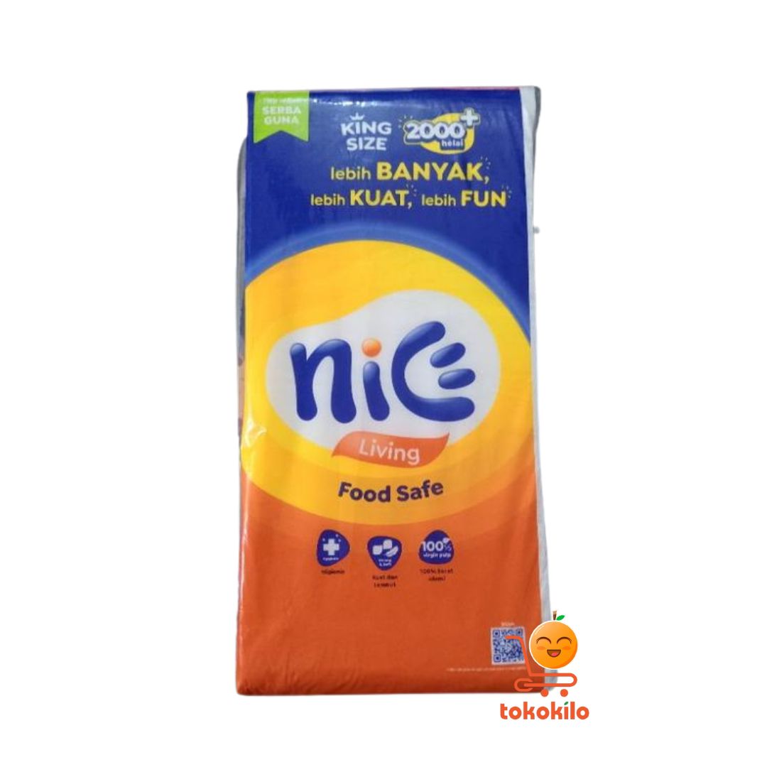 NICE Tisu Muka Facial Kiloan Living King Size 2000 Lembar