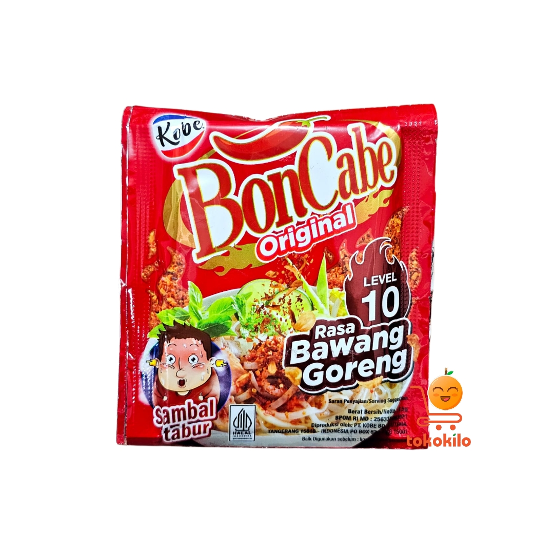 BonCabe Level 10 Rasa Bawang 1,5gr (1 Pack X 4 Bks)