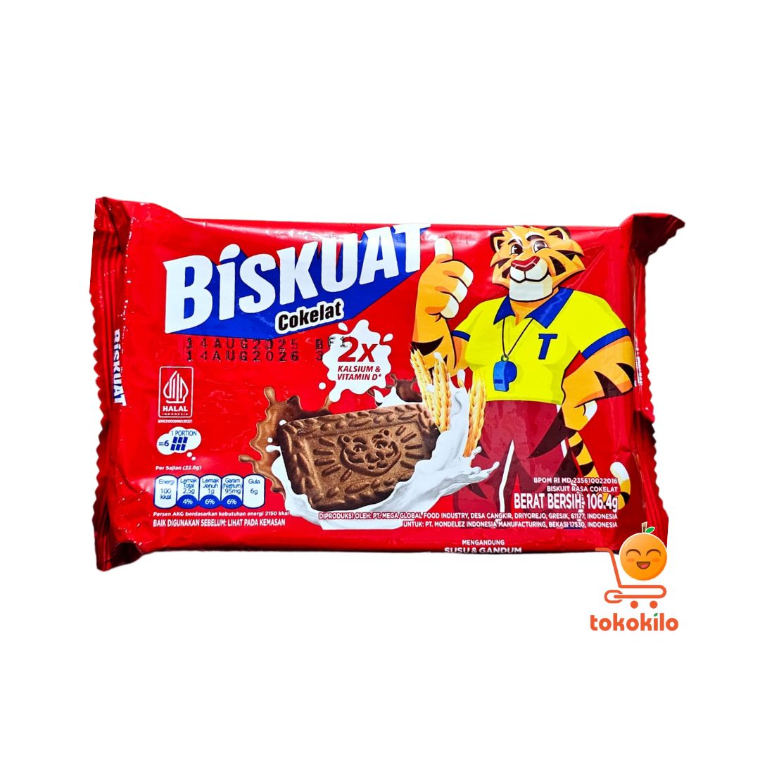 Biskuat Cokelat 106,4gr