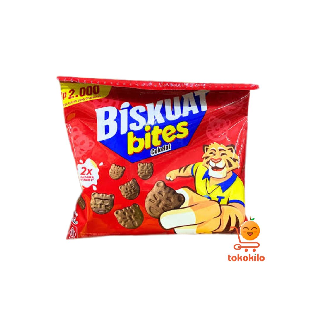 Biskuat Bites Cokelat 18gr (1 Pack = 10 bks)