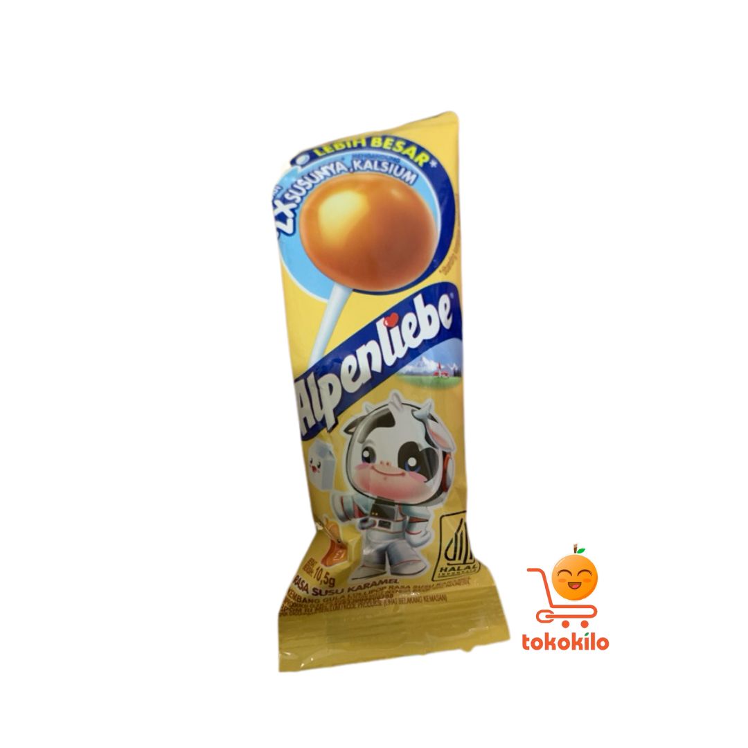 Permen Alpenliebe Susu Karamel 10,5gr (1 Pack X 24pcs)