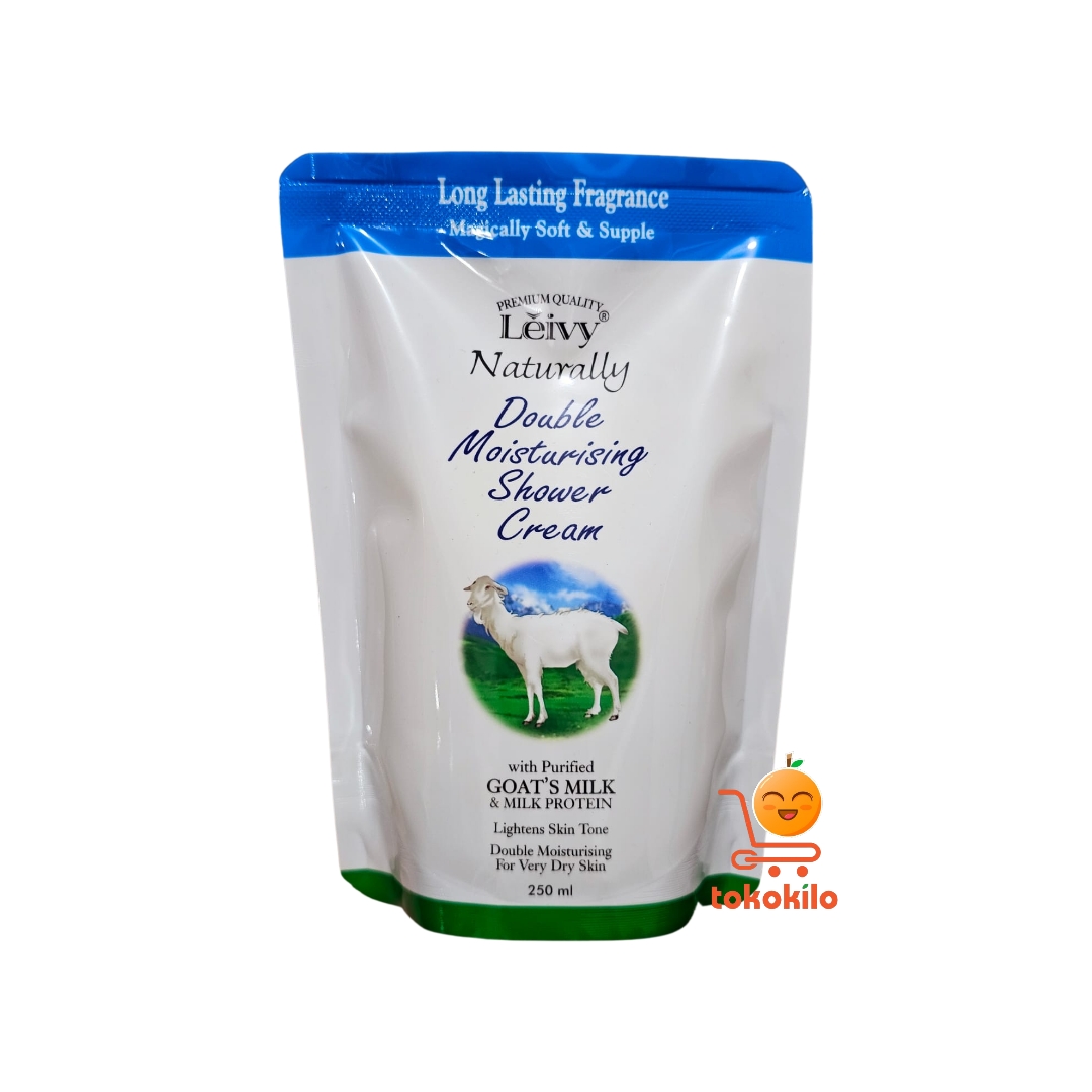 Leivy Naturally Double Moisturising Shower Cream 250ml