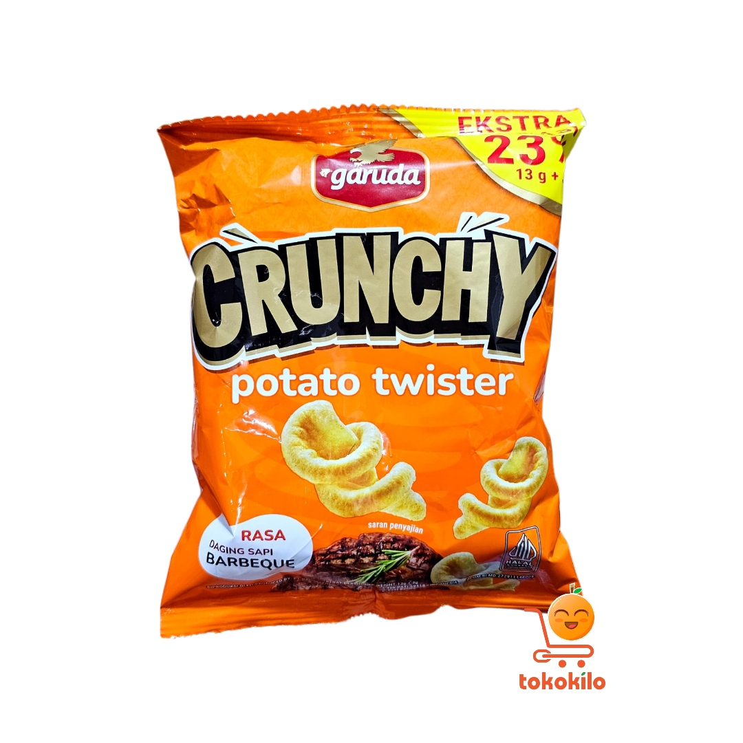 Garuda Crunchy Potato Twister Rasa Daging Sapi 13+3gr