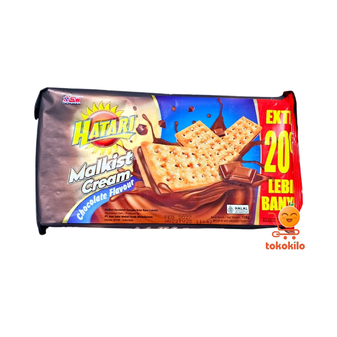 Hatari Malkist Cream Chocolate 126gr