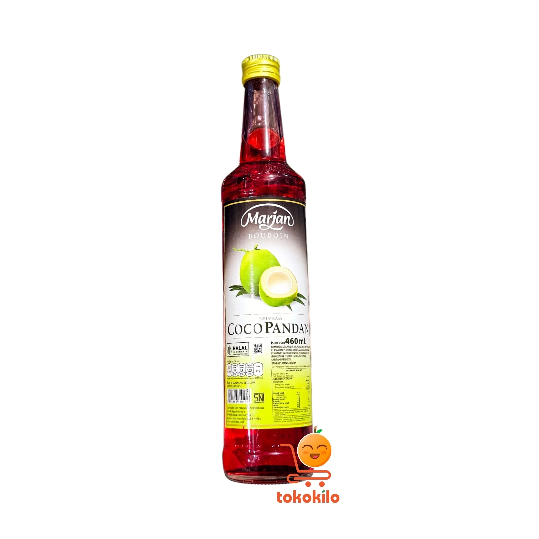 Sirup Marjan Boudoin Rasa Cocopandan 460ml