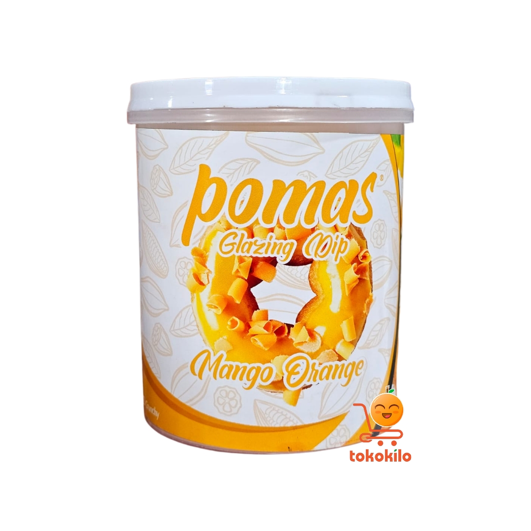 Pomas Glaze Dip Rasa Mango Orange Selai 1kg