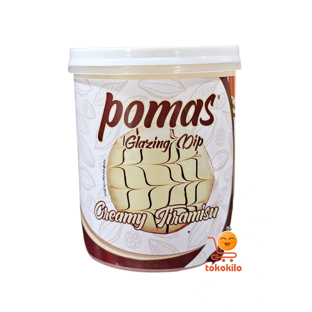 Pomas Glaze Dip Rasa Creamy Tiramisu Selai 1kg