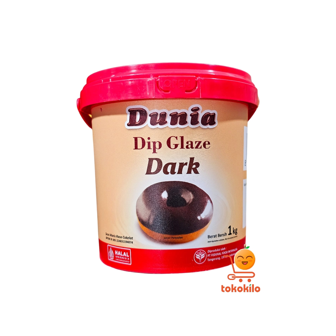 Dunia Dip Glaze Dark ECO Selai 1kg