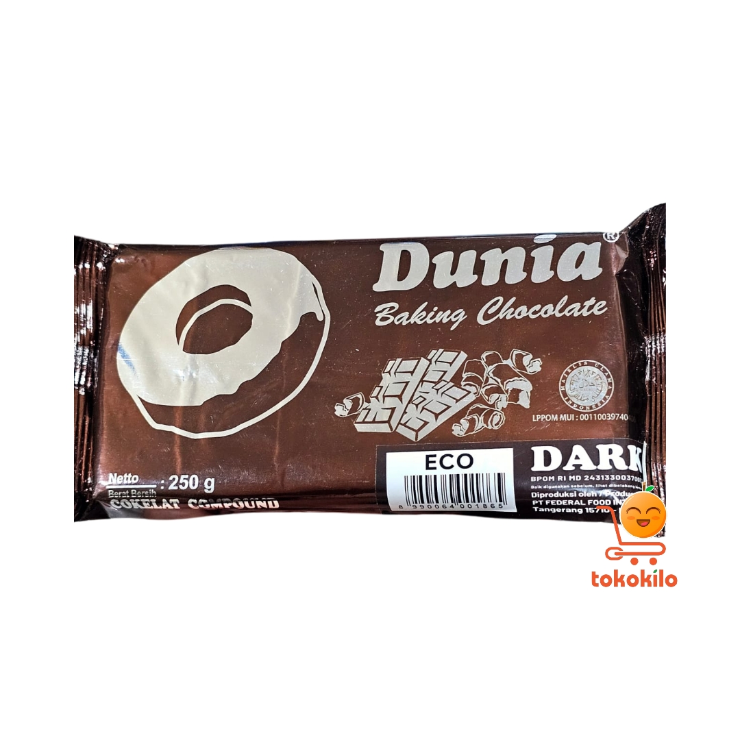 Dunia Dark Compound Baking Chocolate 250gr