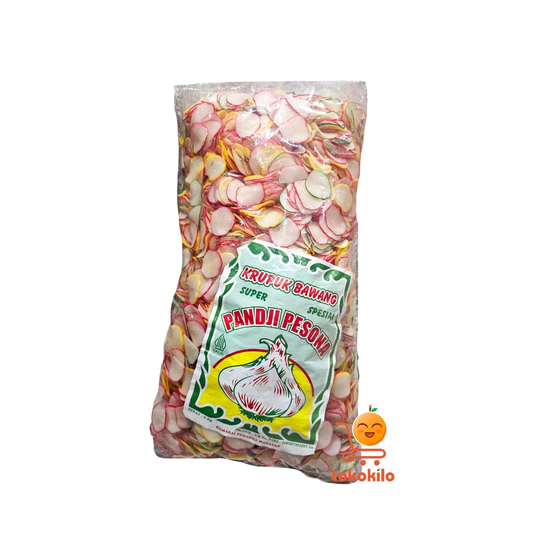 Kerupuk Bawang Pandji Pesona 5kg