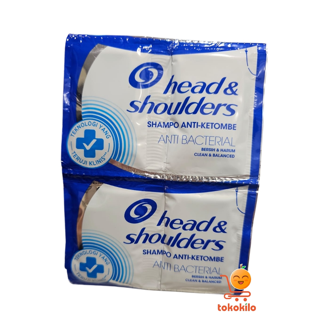 Head & Shoulders Anti-Ketombe Shampoo Sachet 10ml X 12 Sache