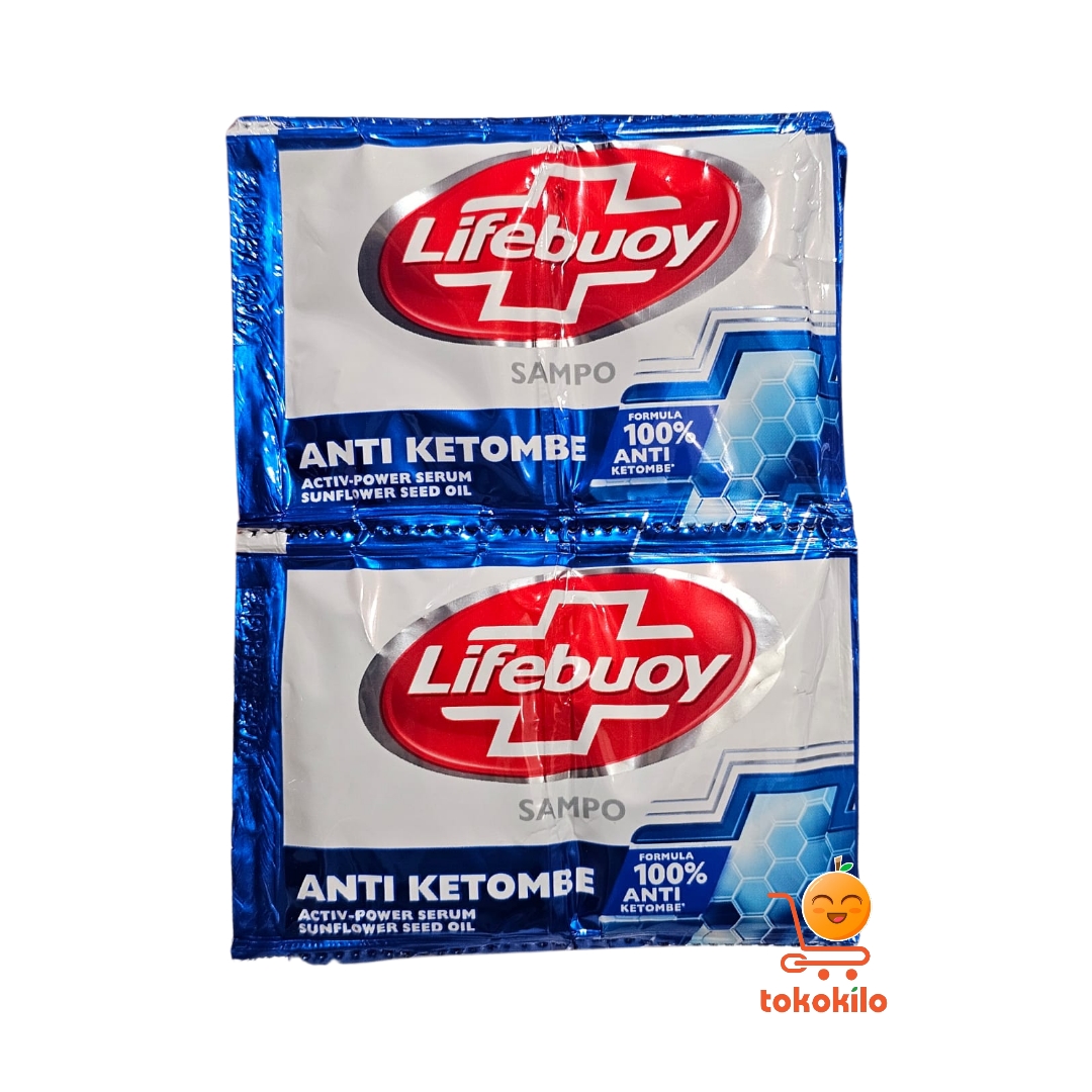 Lifebuoy Shampoo Anti Ketombe  Sachet 10ml X 12 Sachet
