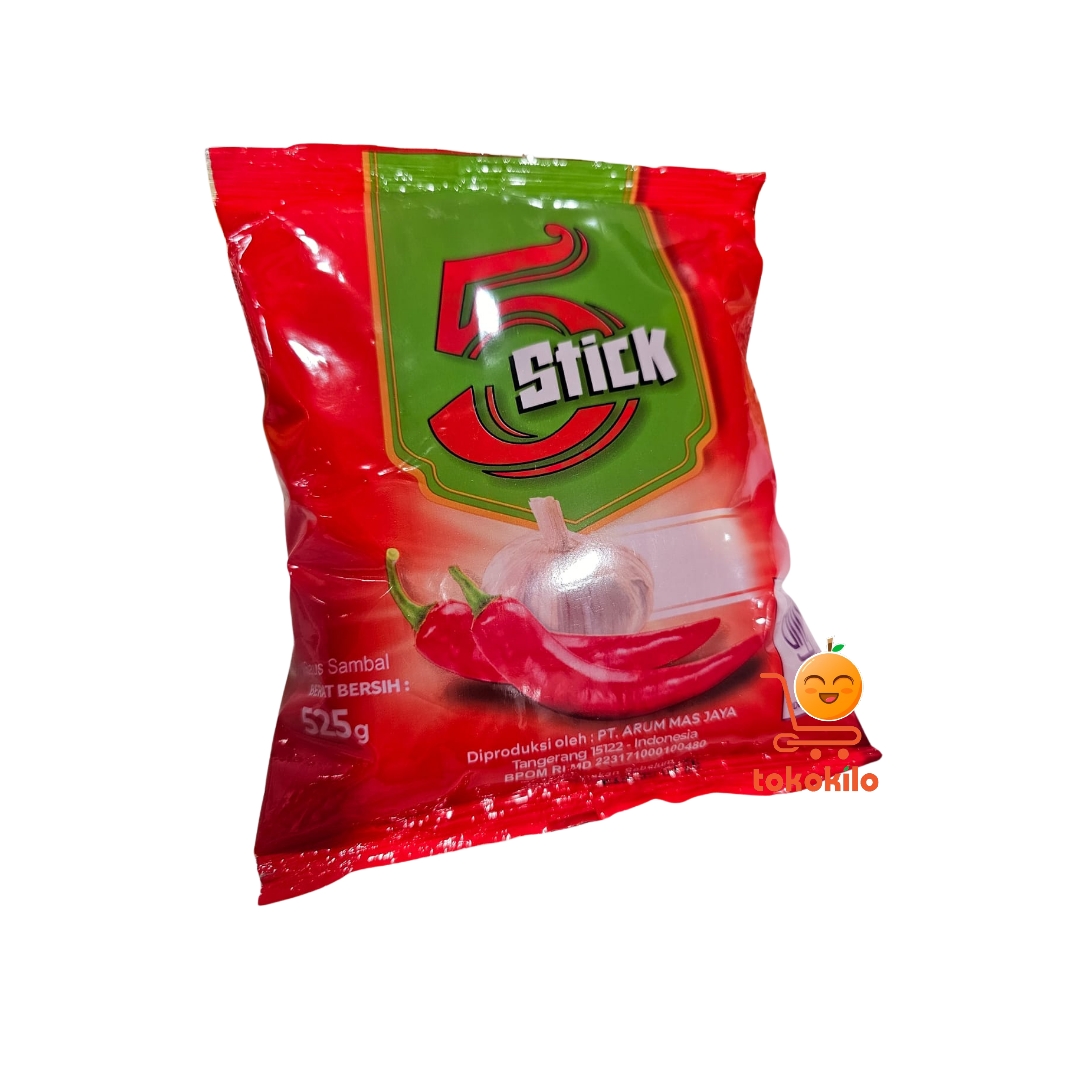 Sambal saos 5 Stick Pedas 525gr