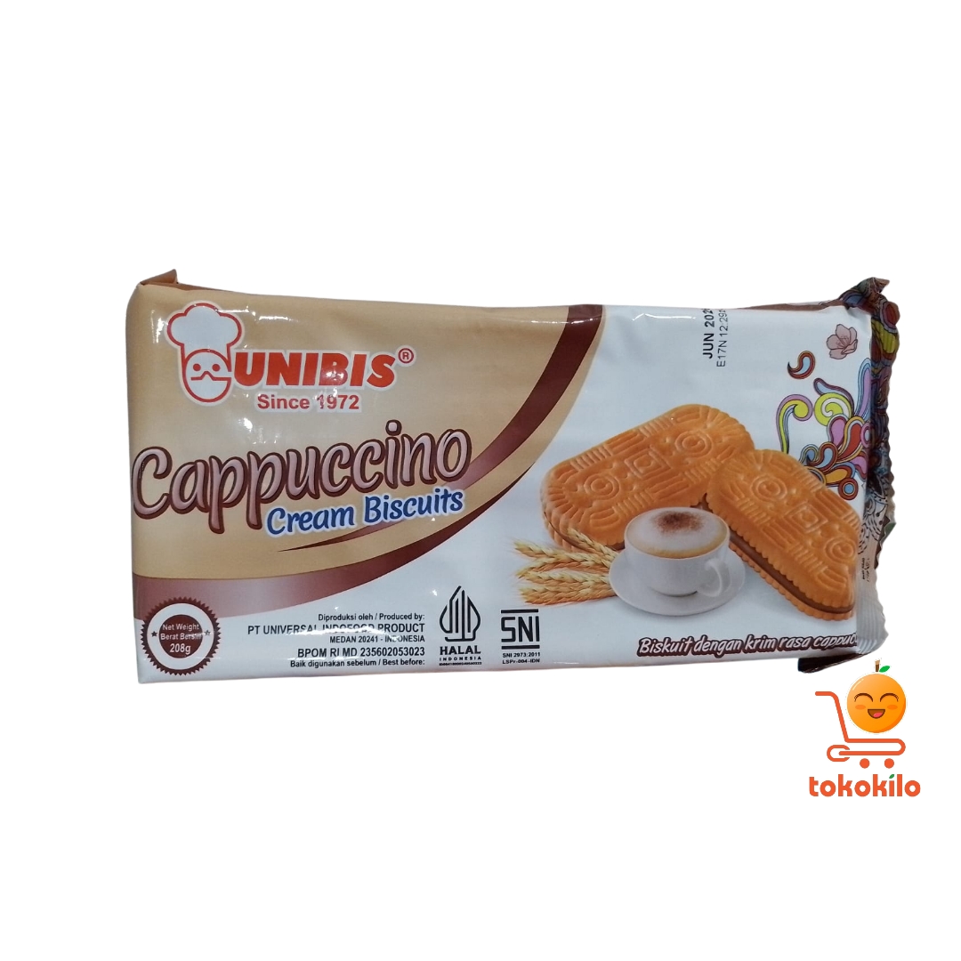 Biskuit Krim Kapucino Unibis 208gr