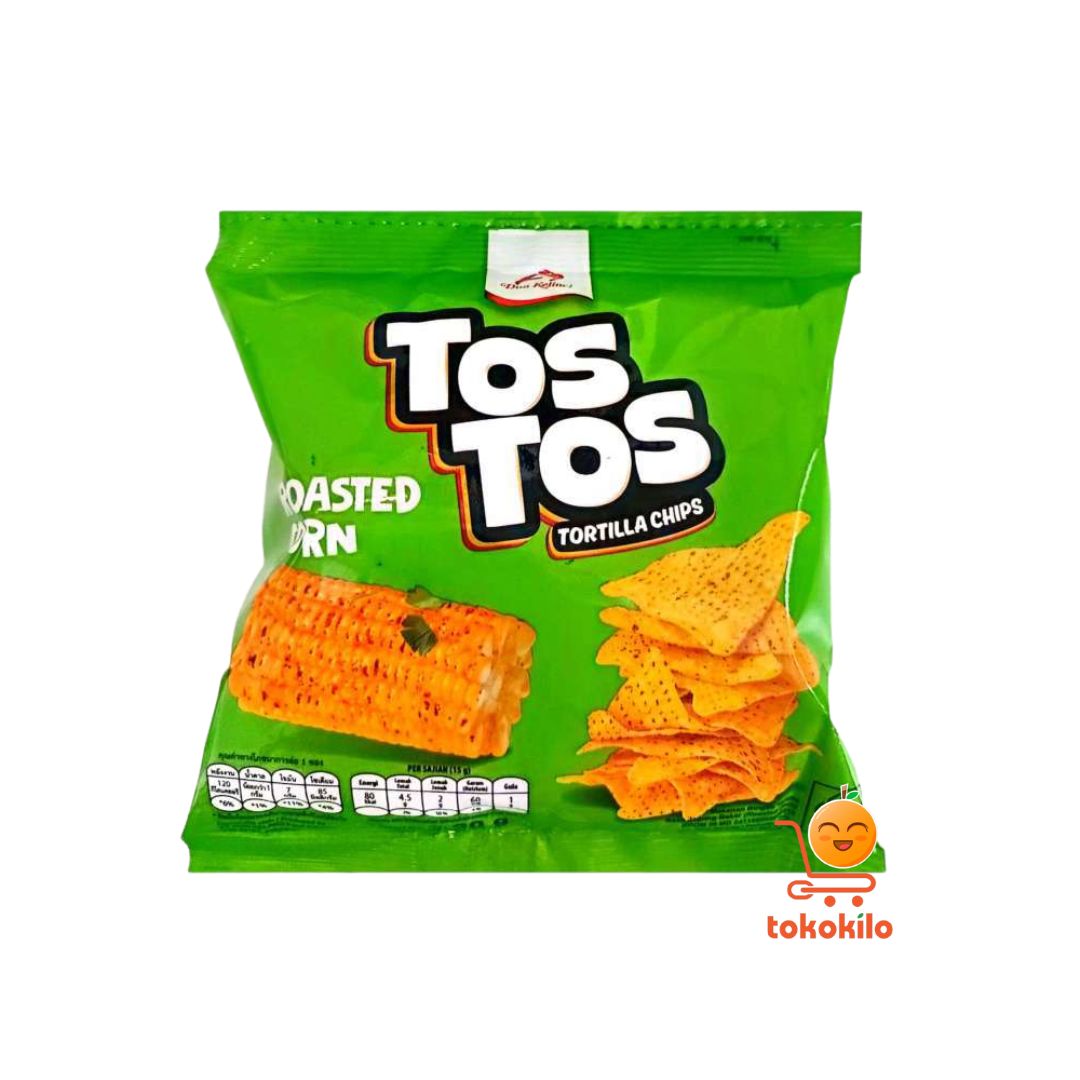 TOS TOS Tortilla Chips Rasa Jagung Bakar 25gr