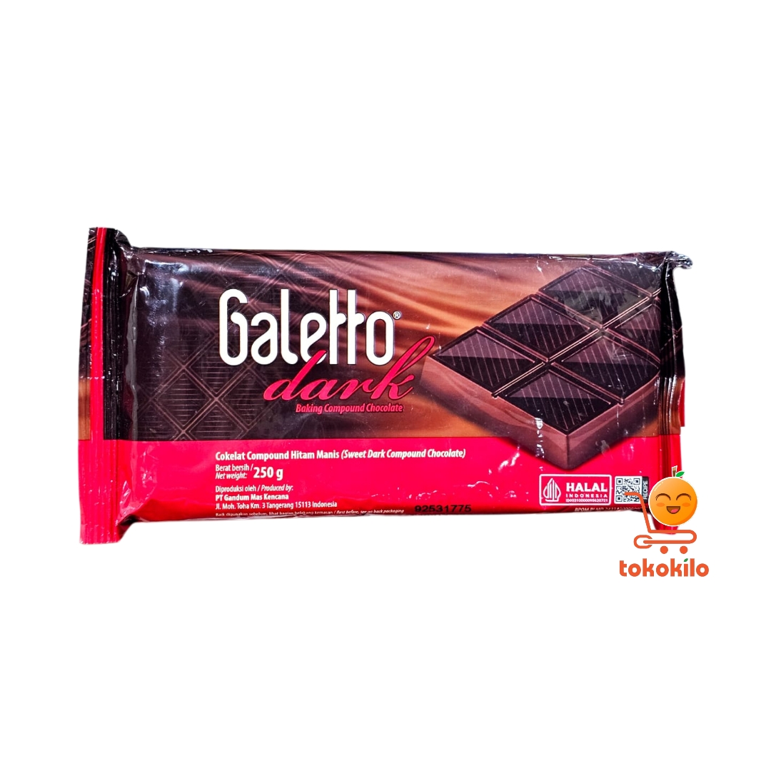 Galetto Dark Compound Chocolate 250gr
