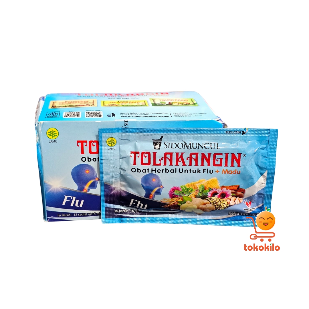 Tolak Angin Flu dari Sido Muncul 1 Box X 12 pcs 15ml