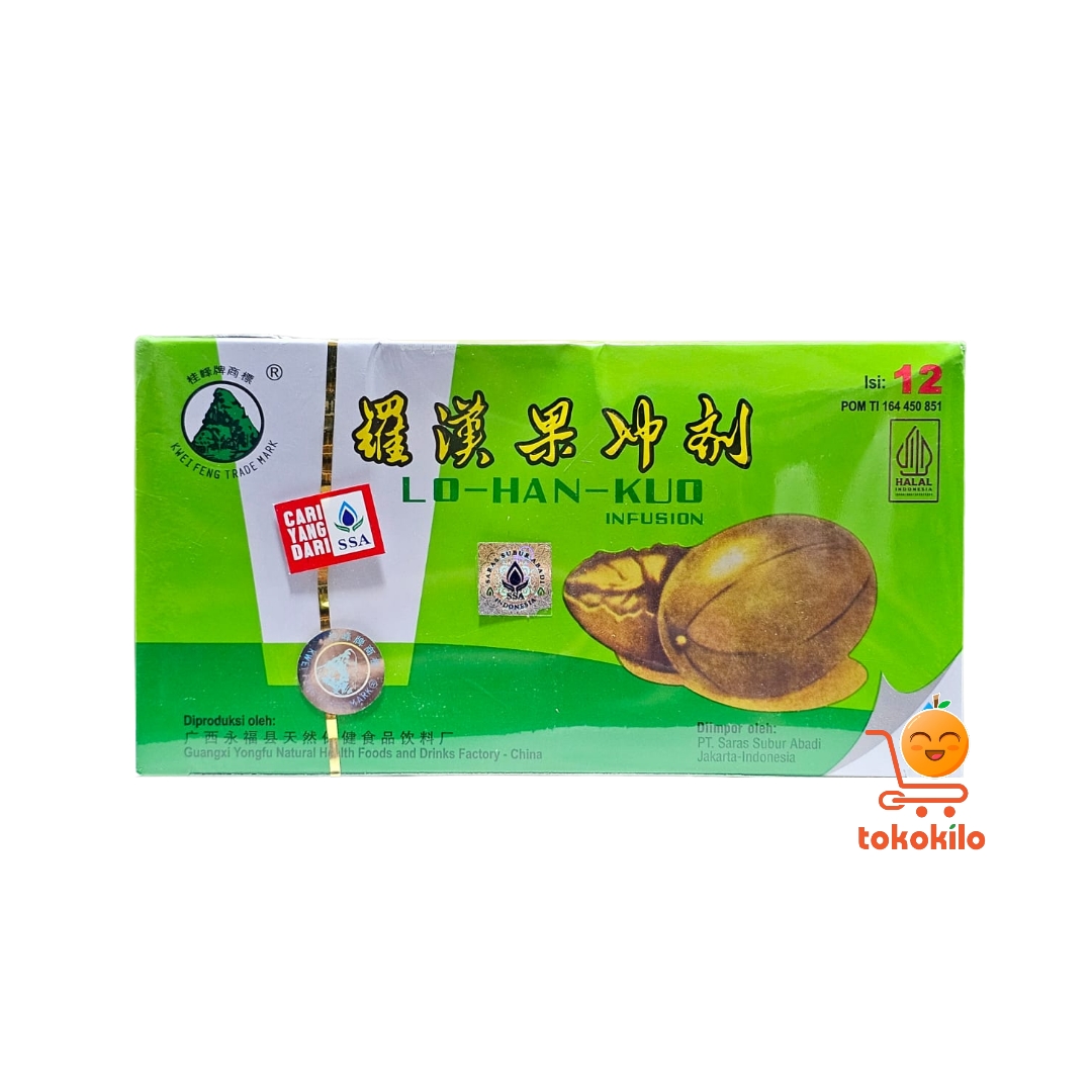 Lo Han Kuo Infusion 1 Pack X 12pcs 168gr