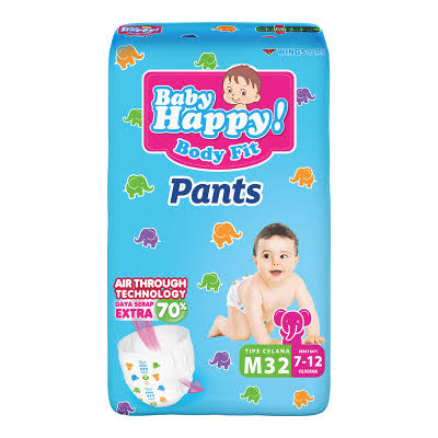 Baby Happy Pants Popok Bayi dan Anak M20,M32