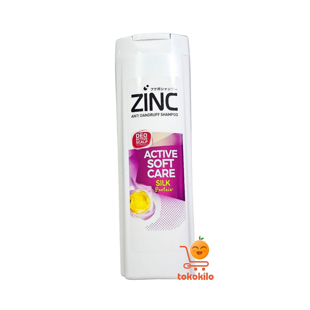 Zinc Anti Dandruff Shampoo Active Soft Care 170ml