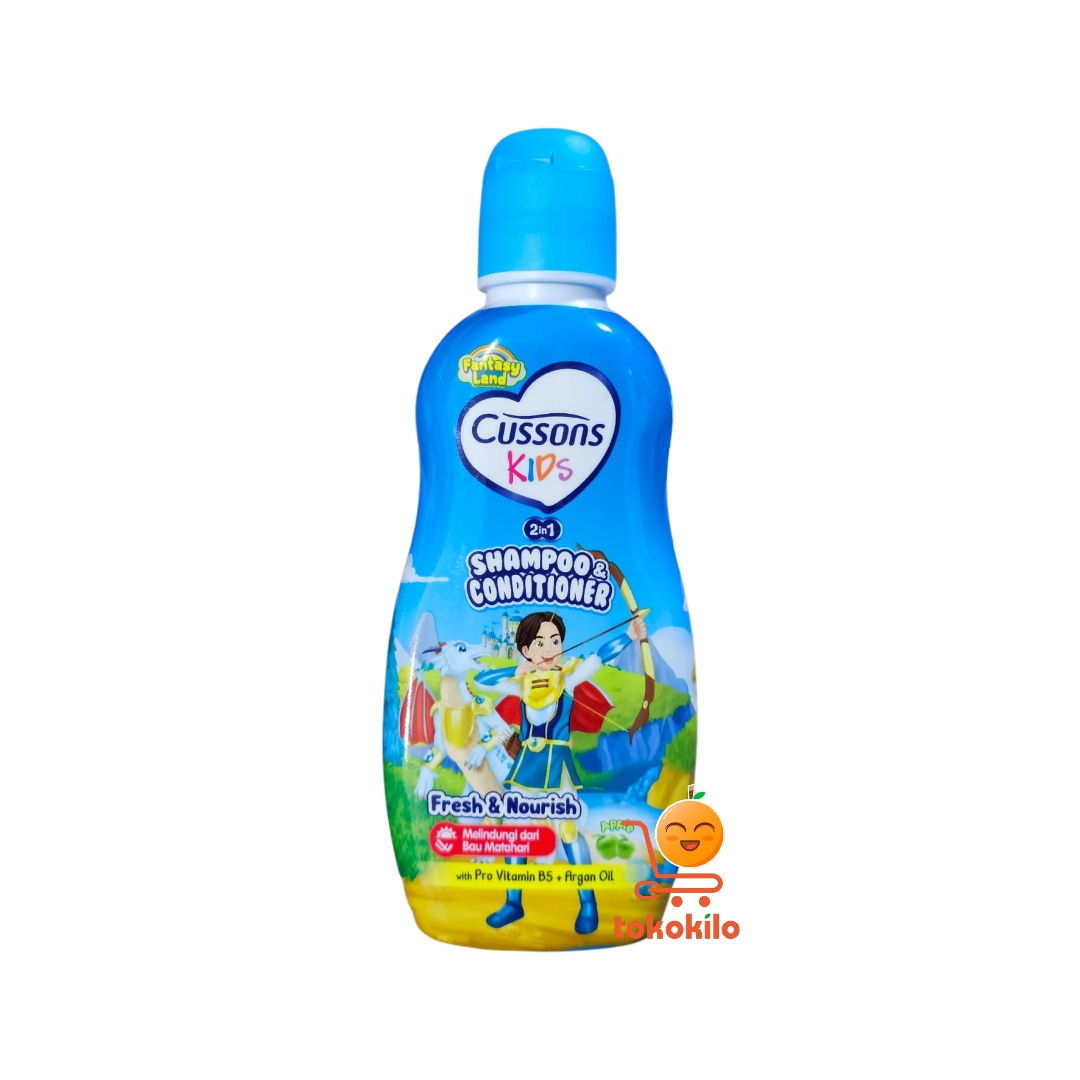 Cussons Kids 2in1 Shampoo & Conditioner Fresh & Nourish 90ml,180ml