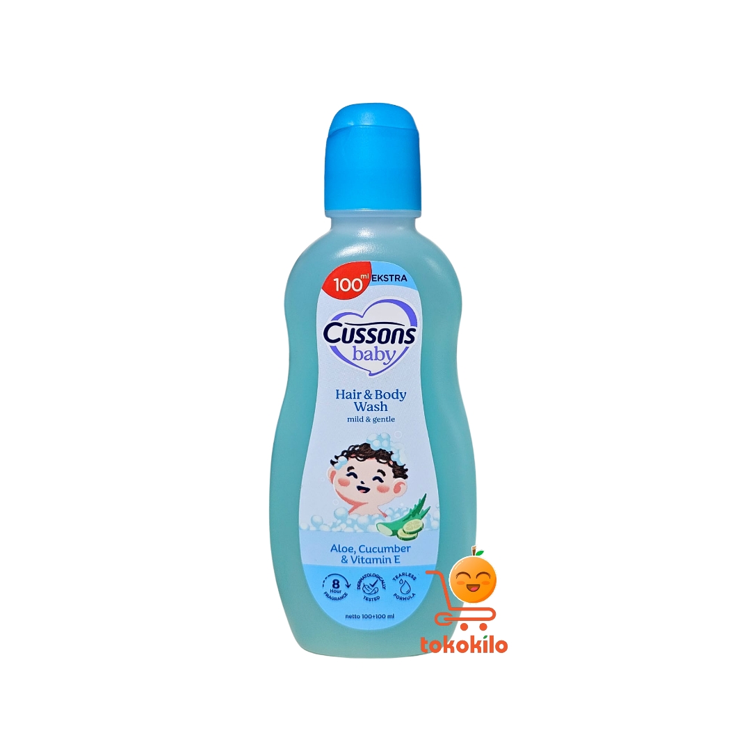 Cussons Baby Hair & Body Wash Mild & Gentle 100 + 100ml