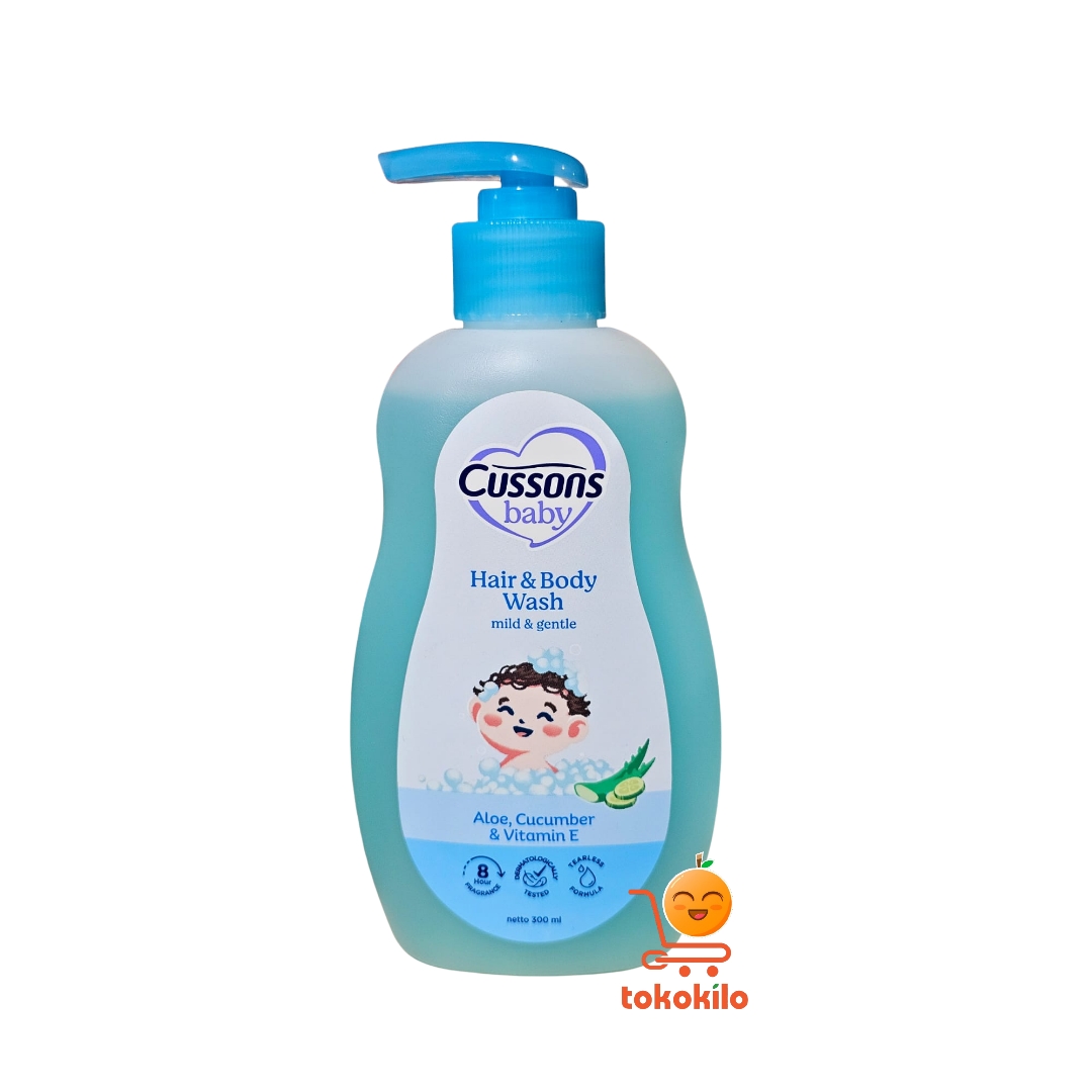Cussons Baby Hair & Body Wash 300ml