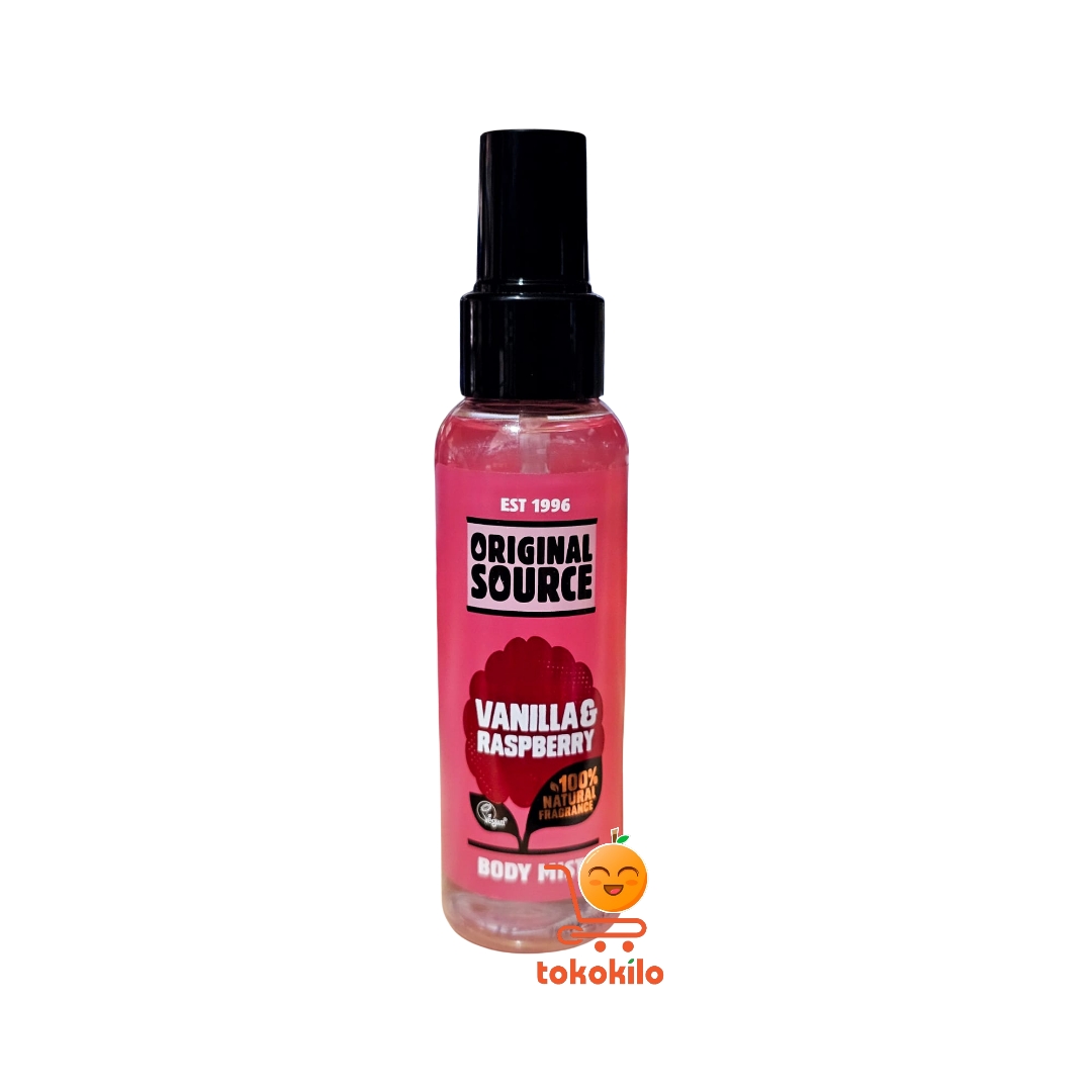 Original Source Body Mist Vanilla & Raspberry 100ml