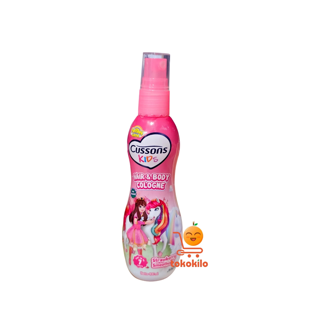 Cussons Kids Hair & Body Cologne varian Strawberry Smoothies 100ml