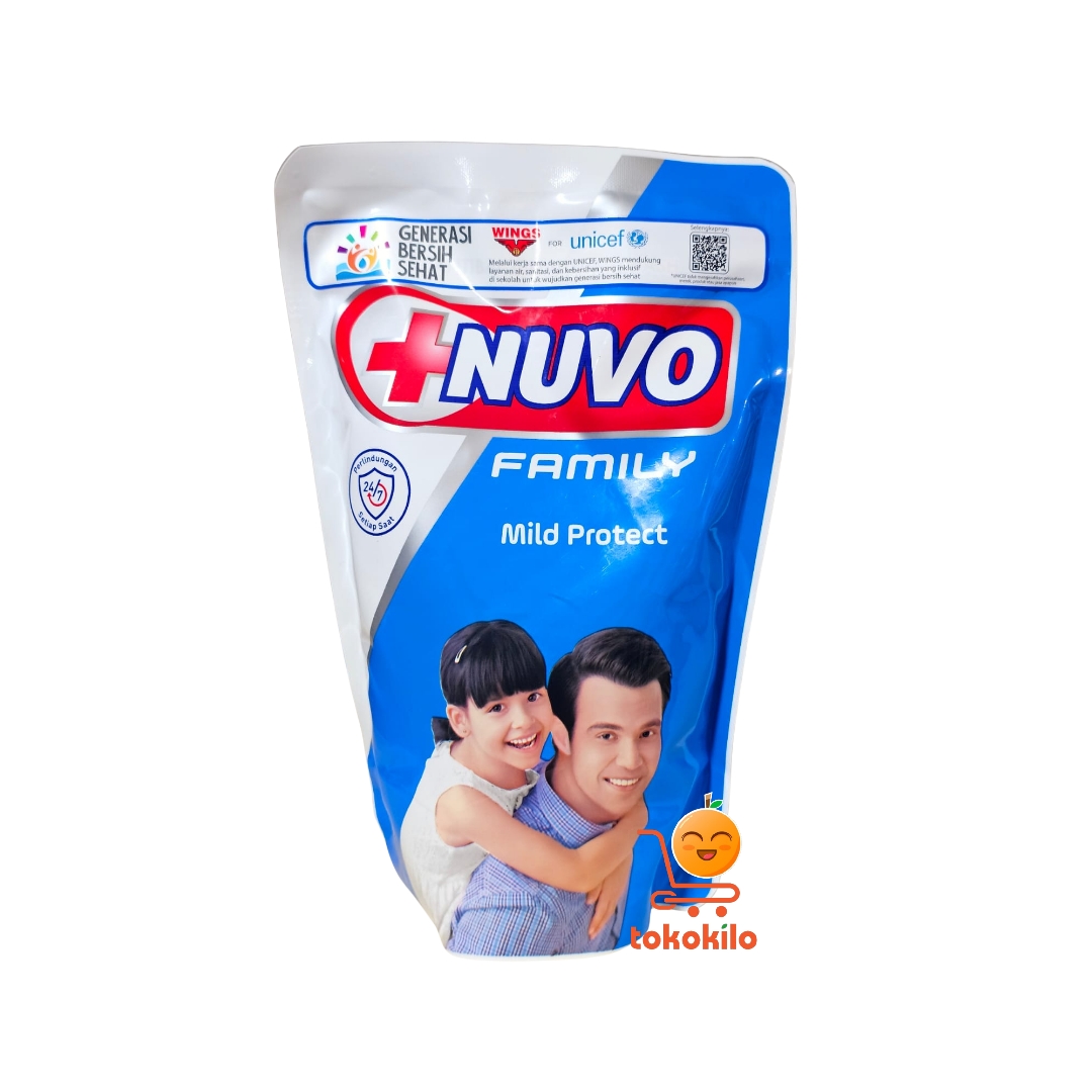Nuvo Family Mild Protect Body Wash 60 ml, 250 ml, 400 ml, 800 ml