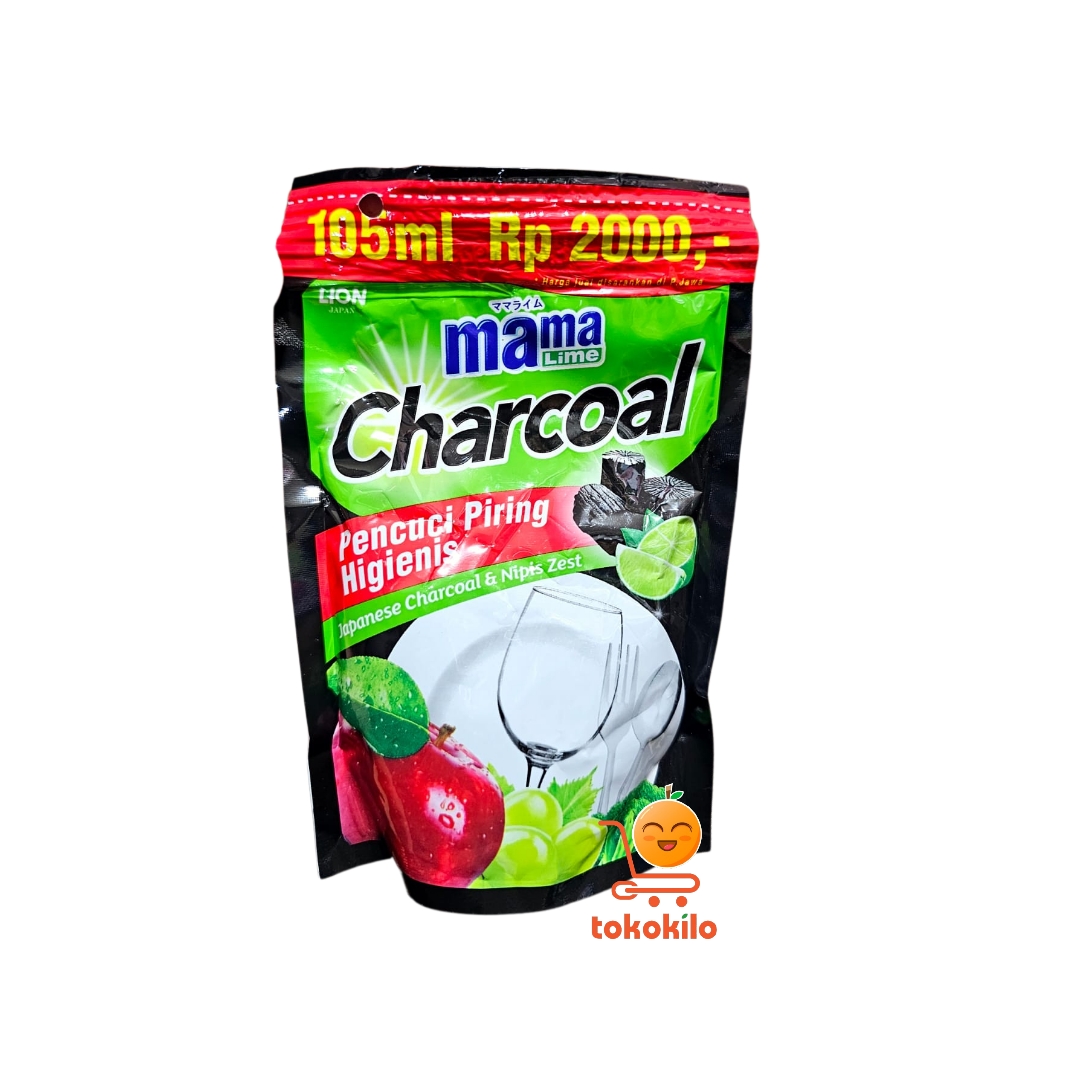 Mama Lime Charcoal Sabun Piring 105ml, 230ml,690ml