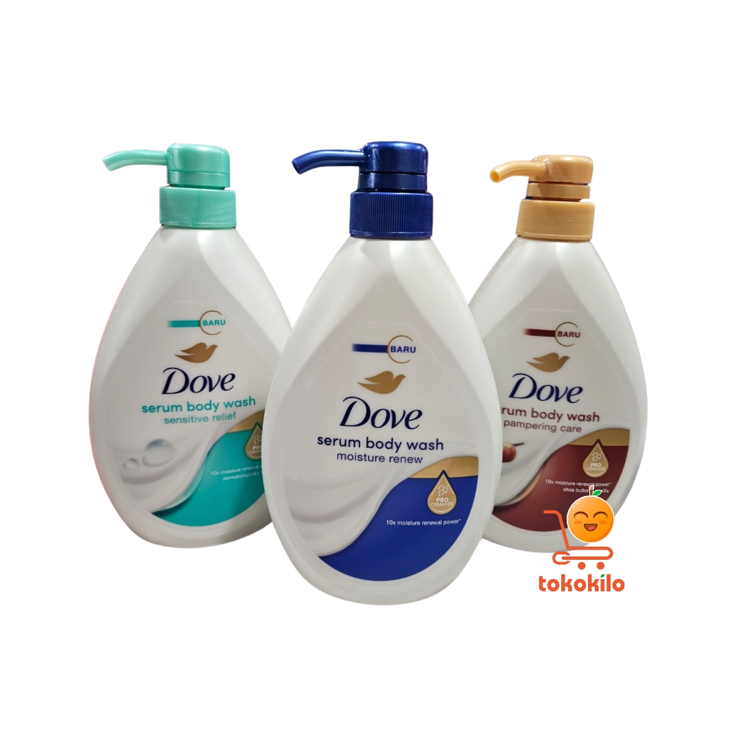 Dove Serum Body Wash Pumping 550ml 