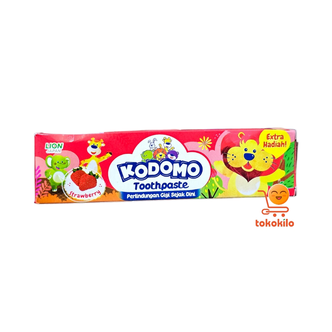 Kodomo Odol/Pasta Gigi Anak Rasa Stroberi 45gr, 80gr