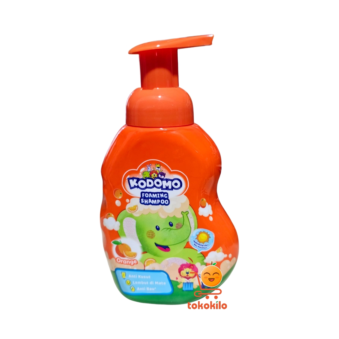 Kodomo Foaming Shampoo Orange Botol 250ml