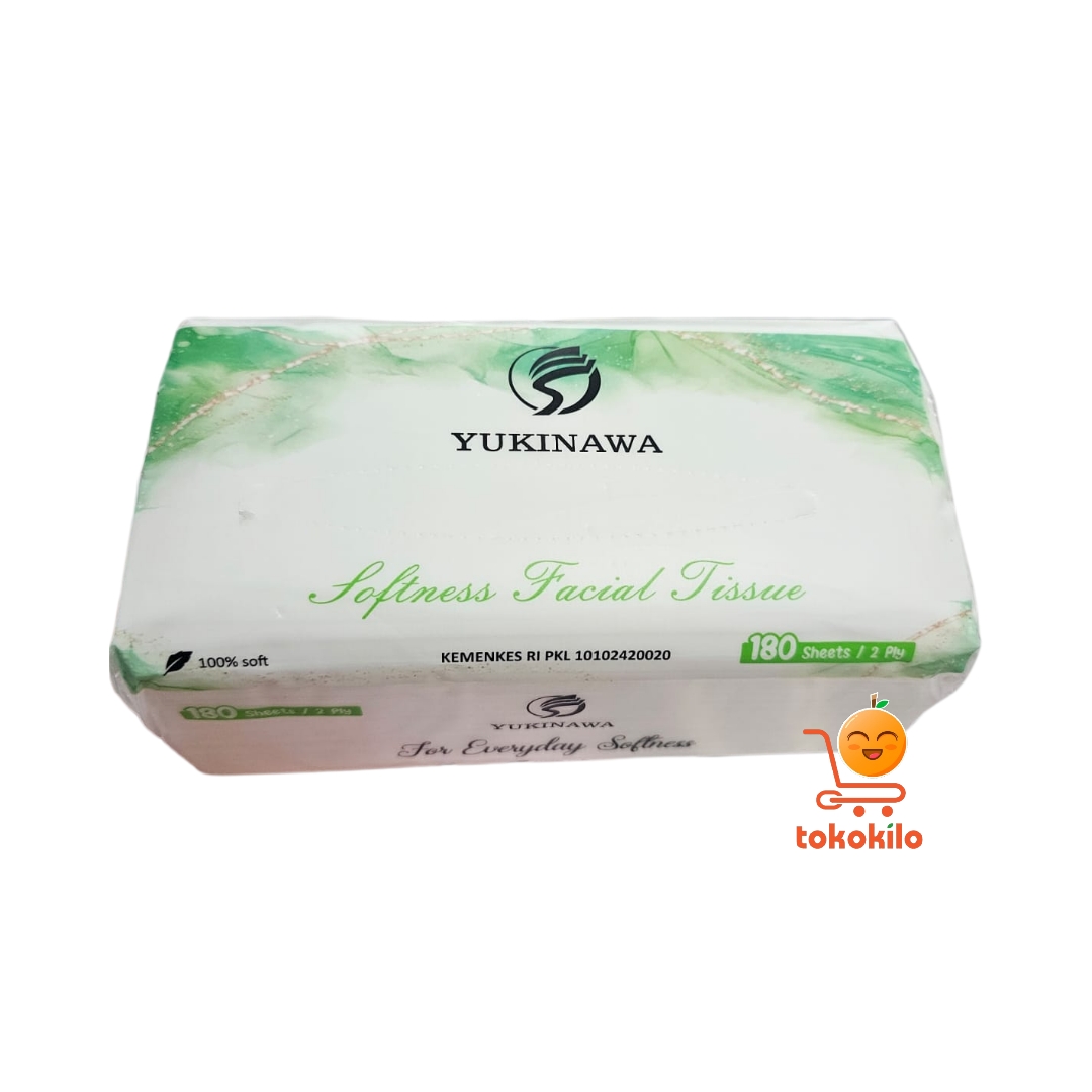 Yukinawa Softness Facial Tissue 180 Lembar