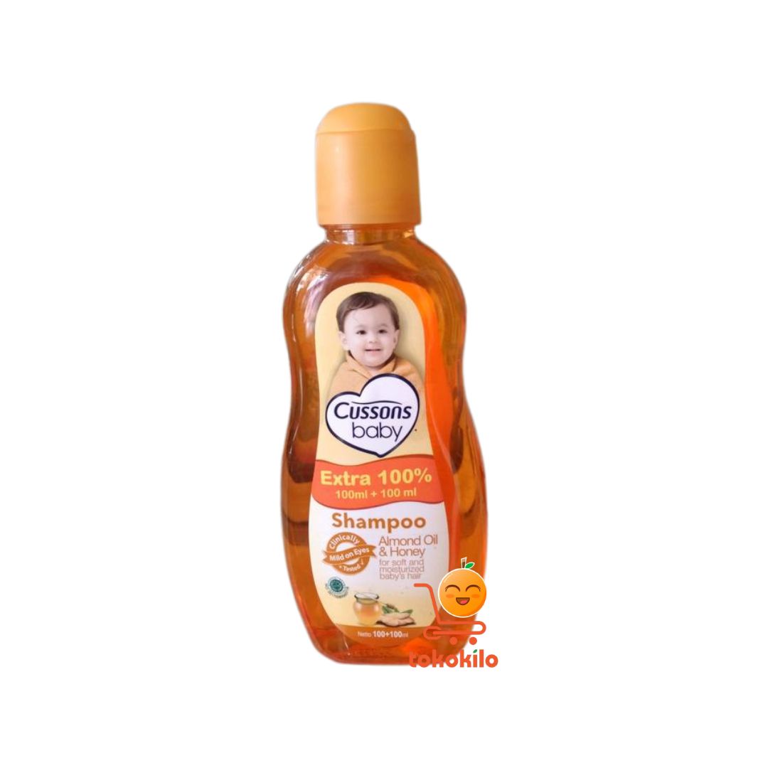 Cussons Baby Shampoo Almond Oil & Honey  50ml+50ml, 100+100ml