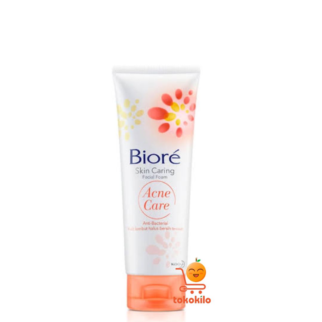 Biore Skin Caring Facial Foam Acne 40gr,100gr