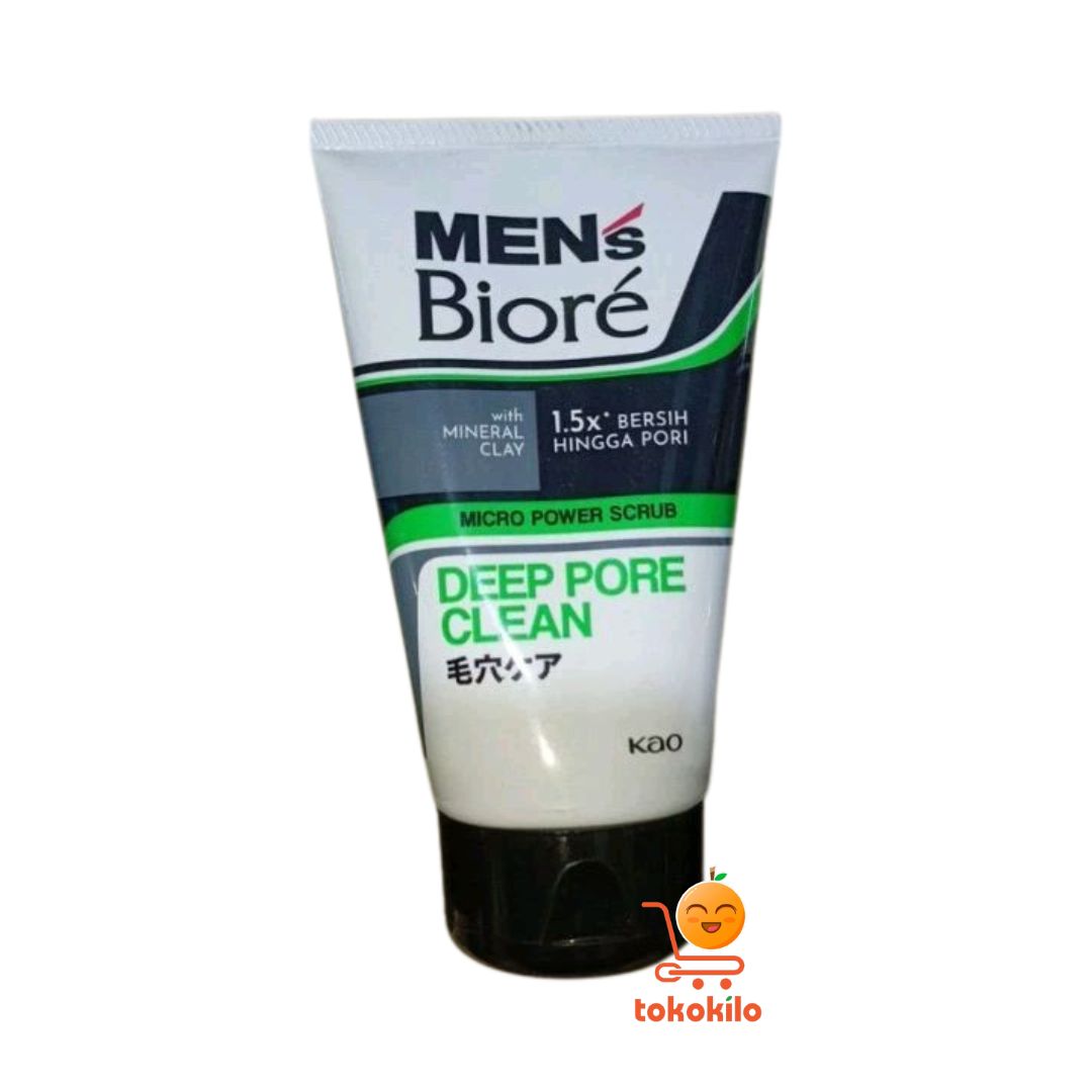 Men’s Biore Deep Pore Clean Facial Foam 100gr
