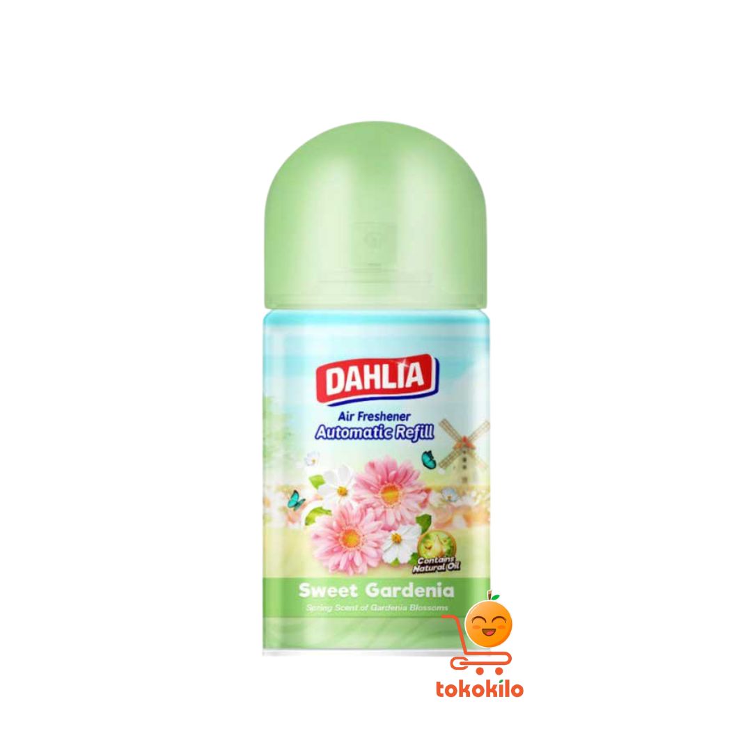 Dahlia Air Freshener Automatic Refill Sweet Gardenia 225ml