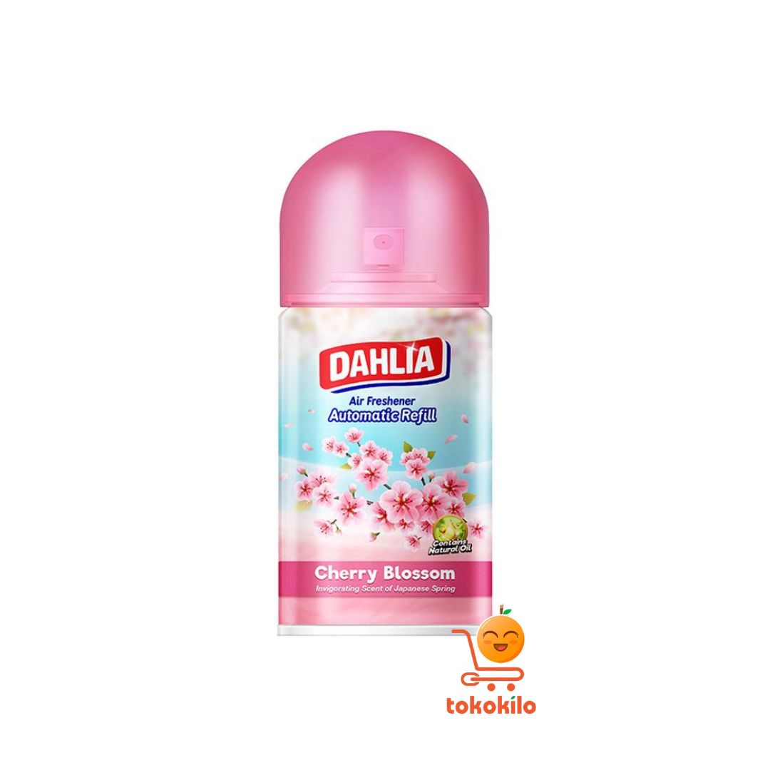 Dahlia Air Freshener Automatic Refill Cherry Blossom 225ml