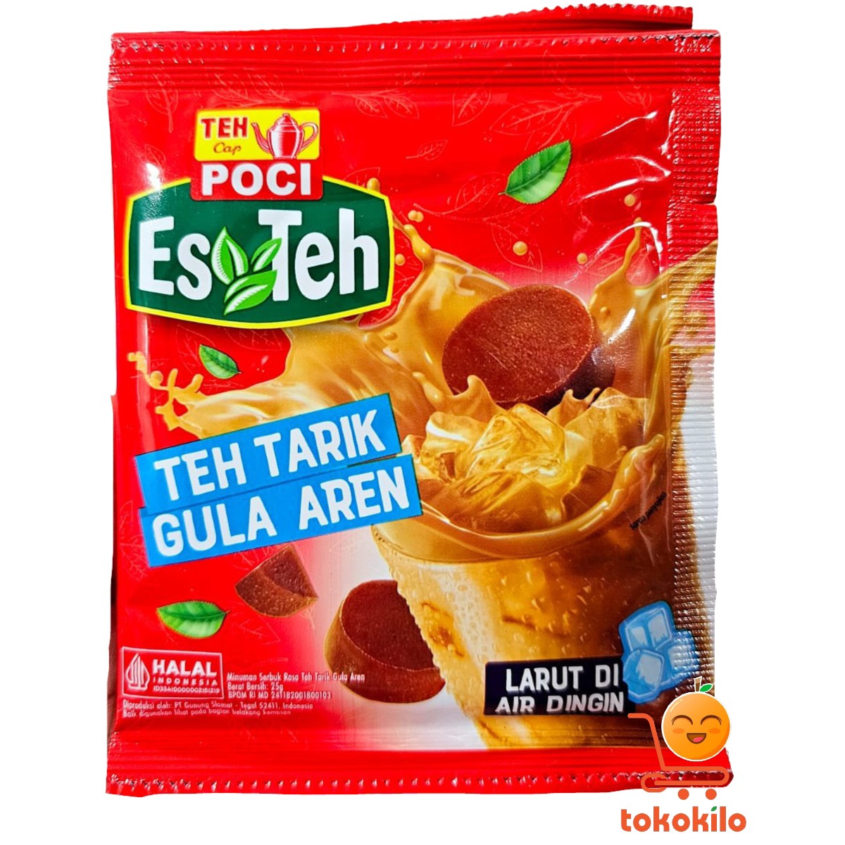 Es Teh Cap Poci Teh Tarik Gula Aren 25gr
