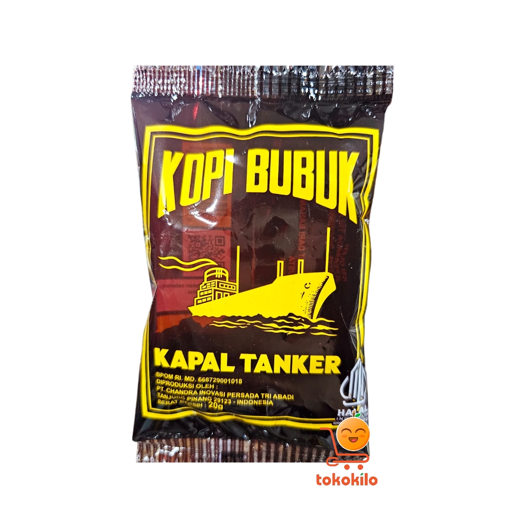 Kopi Bubuk Kapal Tanker Sachet 20gr, 30gr