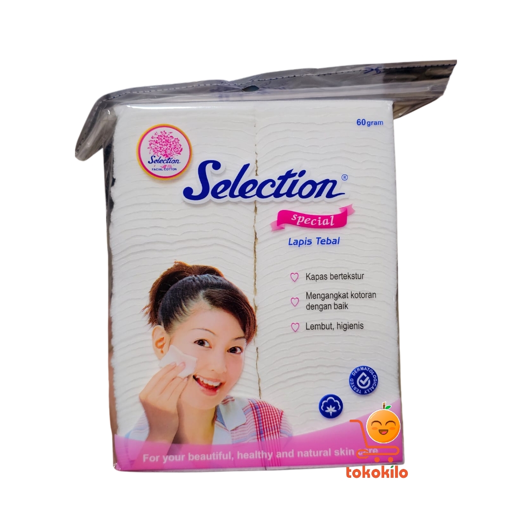 Selection Kapas Muka Lapis Tebal 60gr, 120gr